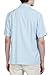 Sandals Cay Men's Small Checkered Pattern Silk Camp Shirt