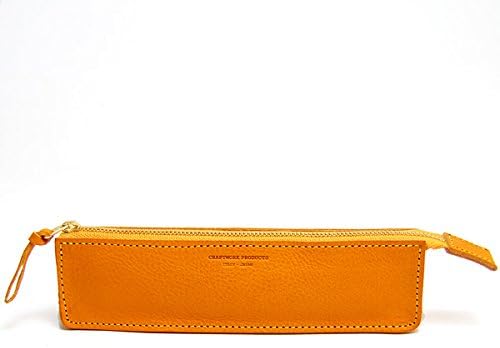 [CRAFTWORK PRODUCTS] Leather pencase Minerva box yellow 501020792000