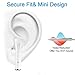 Bluetooth Headset Earphones, in-Ear Stereo Headphones with Microphone and Noise Reduction, Compatible with iPhone X 8 8 Plus and Android Samsungthumb 1