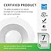 Sunco 12 Pack 6 Inch LED Can Lights, Retrofit Recessed Lighting, Smooth Trim, 965 LM, 13W (75W Equivalent), 4000K Cool White, Dimmable, Damp Rated UL.