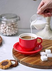 Sweese 4 Ounce Porcelain Stackable Espresso Cups