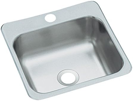 Sterling B153 1 Secondary Sink 15 Inch By 15 Inch Top Mount Single