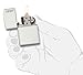 Zippo 214ZL White Matte Logo Pocket Lighter