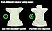 Babygoal Baby Reusable Neutral Cloth Diapers 6 Pack with 10pcs Inserts, One Size Adjustable Washable Pocket Nappy Covers for Baby Boys and Girls 6FN05