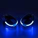 SLDHR LED Shoes Clip Lights USB Charging for Night Running Gear, Color RGB Strobe and Steady Color Flash Mode, Safety Clip Lights for Running, Jogging, Walking, Biking(One Pair) (Blue)