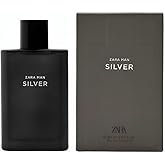 Zara Man Silver Cologne for Men EDT Eau De Toilette 90 ML (3.04 FL OZ)
