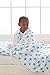 aden + anais Classic Toddler Bed in a Bag - Fluro Blue Kids Bedding Sets: Toddler Bedding, Toddler Pillow, Cotton Blanket