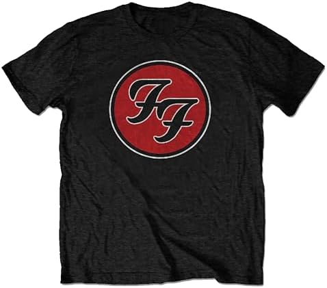 Amazon.com: Men's Foo Fighters FF Logo Slim Fit T-Shirt X-Large