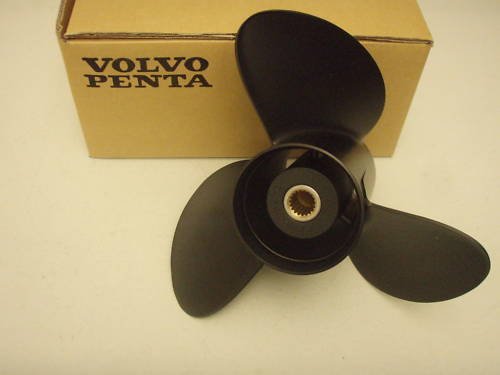OEM-Volvo-Penta-Marine-SX-Aluminum-3-Blade-Prop-1425-x-21-Propeller-3817469