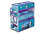Disney Frozen Multi-Bin Toy Organizer with Dry Erase Board, Photo Frame, Elsa, Anna, Snowgies and Olaf