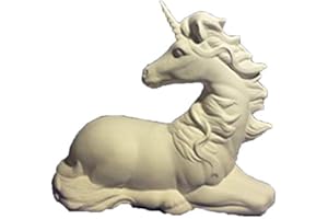 Creative Kreations Ceramics Unicorn 7" Ready to Paint Ceramic Bisque