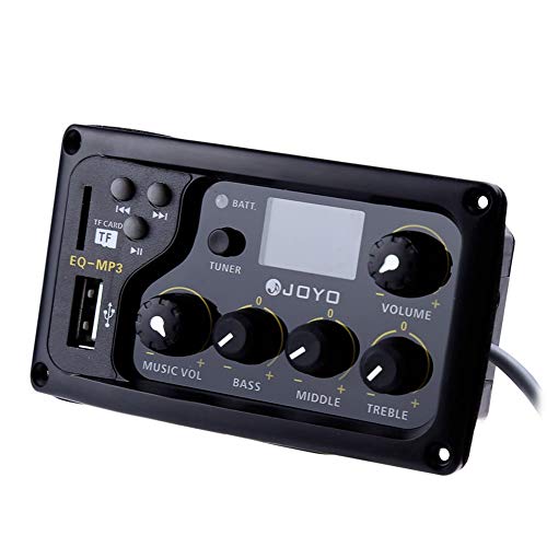 Sales-B Equalizer LCD Digital 3 Band Eq Pickup Preamp with Tuning Function Toy Musical Instruments Parts Toy Musical Instrument