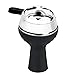 Hookah Bowl Set - Silicone Hookah Bowl + Charcoal Holder Shisha Heat Management Charcoal Funnel Box Burner with Wind Cover Smoking Accessory 7 Holes