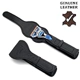 Gillette Fusion 100% Leather, Classic Collection, Protective/Travel Case from Haryali london Shaving razor Cover.