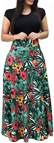 Abolai Women Boho Maxi Dress Casual Irregular Solid Pocket Party Loose Long Sleeve Cotton Viscose Dress Kaftan,S-4XL