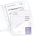 C-Line Top Loading Super Heavyweight Poly Sheet Protectors, Non-Glare, 11 x 8.5 Inches, 50 per Box (61008)