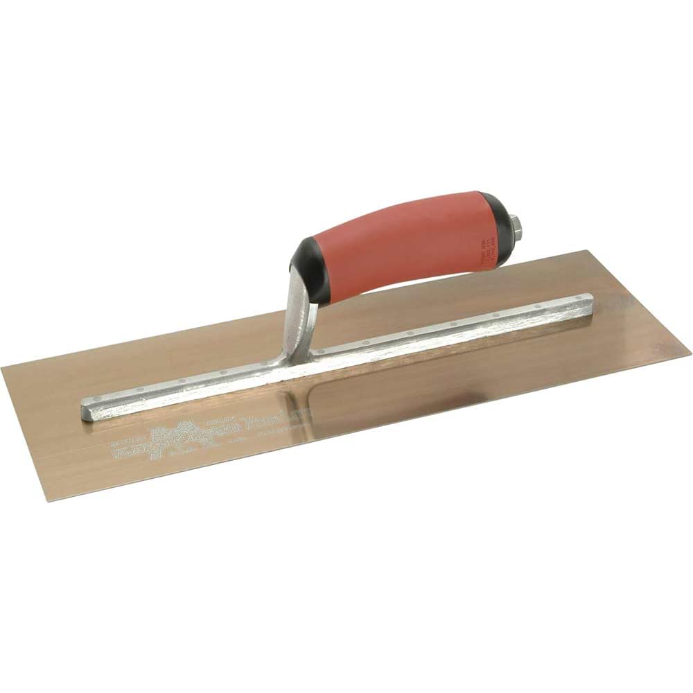Marshalltown MXS73GSD 14x4.3/4-inch Gold Plasterers Trowel