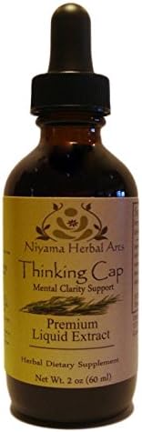 Thinking Cap Liquid Extract, Mental Focus& Clarity, Natural Brain Function Supplement (4 ounce)
