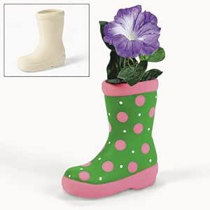 ceramic rain boot planter walmart