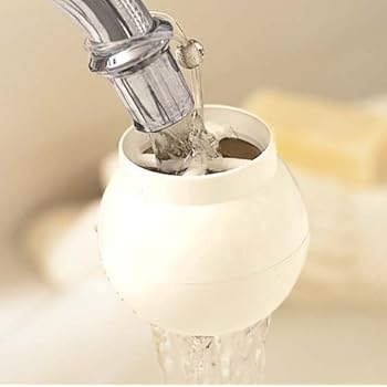 CuZn Bath Ball Faucet Filter - Bathtub Water Purifier - Made in USA