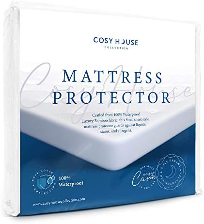 Cosy House Luxury Bamboo Mattress Protector