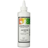 Chefmaster Liquid Whitener Food Color, 16-Ounce, White