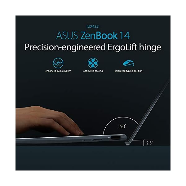 ASUS ZENBOOK i7 14" 16GB 512GB W10 Pine Grey,UX425JA-BM007R - Image 6