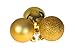 Clever Creations Shatterproof Christmas Tree Ornaments Large 60mm Colored Variety Pack Christmas Decor | 24 Piece Set Perfect for Christmas Decorations Parent (Gold)