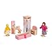 Vktech® Wooden Dollhouse Funiture Kids Child Room Set Play Toy (Bathroom)