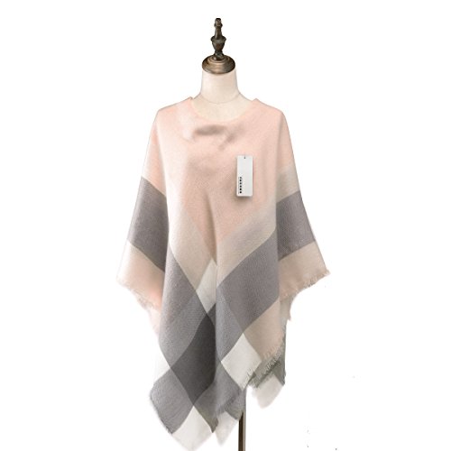 Women s classic plaid tartan grids scarf pashmina blank…