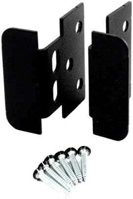 Heavy Metal Lockable Hasp and Handle - Black Powder Coat