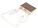 Yuenjoy Women's Bling Shiny Glitter Sequins Clip Clasp Evening Bag Clutch Crossbody Purse (Glod)