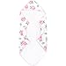 Muslin Hooded Bath Towel for Baby or Toddler with Terry Cloth Interior 33 inches