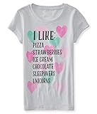 P.S. From Aeropostale Unisex-Child Checklist Graphic T Shirt