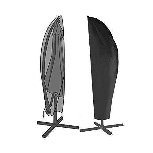 Homeya Patio Umbrella Cover Heavy Duty Waterproof Outdoor Offset Cantilever Umbrella Cover Water Resistant Garden Parasol Veranda Covers All Weather Protection Furniture Covers Fit For 9ft 13ft Buy Online In Botswana At Desertcart