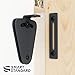 SMARTSTANDARD Barn Door Small Size Latch Lock Privacy Lock for Sliding Door Work for Pocket Doors Garage and Shed Wood Gates