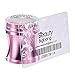 BEAUTYBIGBANG Nail Art Stamper With Scraper Set - Metal Handle Stamper Plastic Scraper with 2 Pcs Silicone Heads for Manicure Print DIY Tool (Rose Gold)
