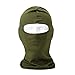 Xfome Style Ultra Thin Ski Full Face Mask Under Bike Football Motorcycle Cycling Lycra Helmet-Balaclava-Army Green