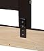 Safety Rail Guard for Beds and Bunk Beds 1006 by Palace Imports, Java, 14.75”H x 42.75”W, 2”x 2” Posts