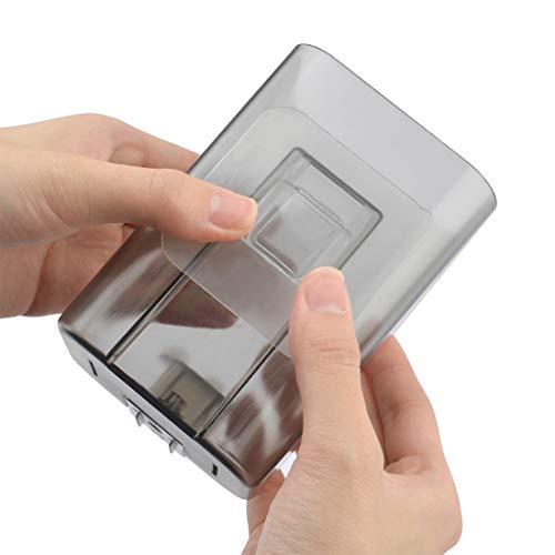 image for Linkidea Plastic Toothbrush Holder Wall Mounted Bathroom Mirror Shower