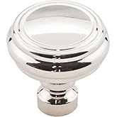 Top Knobs Brixton Rimmed Knob 1 1/4 Inch Polished Nickel