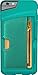 Smartish iPhone 6 Plus/6s Plus Wallet Case - Wallet Slayer Vol. 2 [Slim Protective Kickstand] Credit Card Holder for Apple iPhone 6s Plus/6 Plus (Silk) - Pacific Green