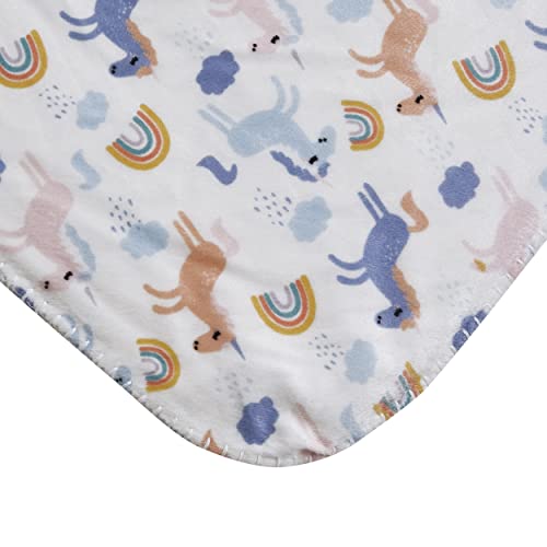 Mon Lapin Baby Blanket Super Plush Receiving Blanket for Boy or Girl