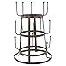 MyGift® Vintage Rustic Brown Iron Mug/Cup/Glass Bottle Organizer Tree Drying Rack Stand