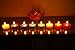 Beeswax Chakra Meditation Tealights Candles, Set of 8