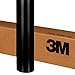 3M 2080 S12 Satin Black 3in x 5in (Sample Size) Car Wrap Vinyl Film