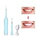 Electric Dental Calculus Plaque Remover Tool Kit, High-Frequency Vibration Tartar Scraper Remover for Dental Calculus, Tooth Stains, Plaque Removal, 3 Adjustable Modes (Blue)