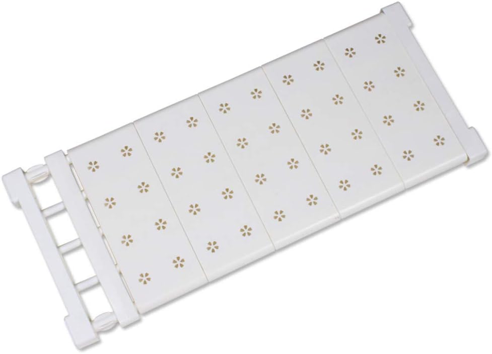 Ifever Adjustable Closet Tension Rod Shelf Expandable