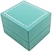 FlanicaUSA Deluxe Robin's Egg Blue Teal Jewelry Boxes for Necklace, Bracelet, Earrings and Watches (Ring)