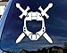 Halo Spartan Helmet Xbox Car Window Vinyl Decal Sticker 4" Wide